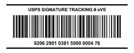 USPS Intelligent Mail Package Barcode